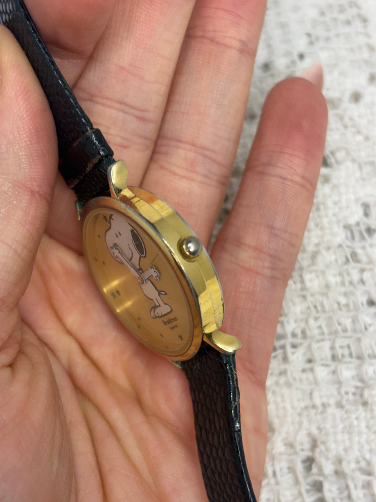 Armitron Quartz Silly Snoopy Watch