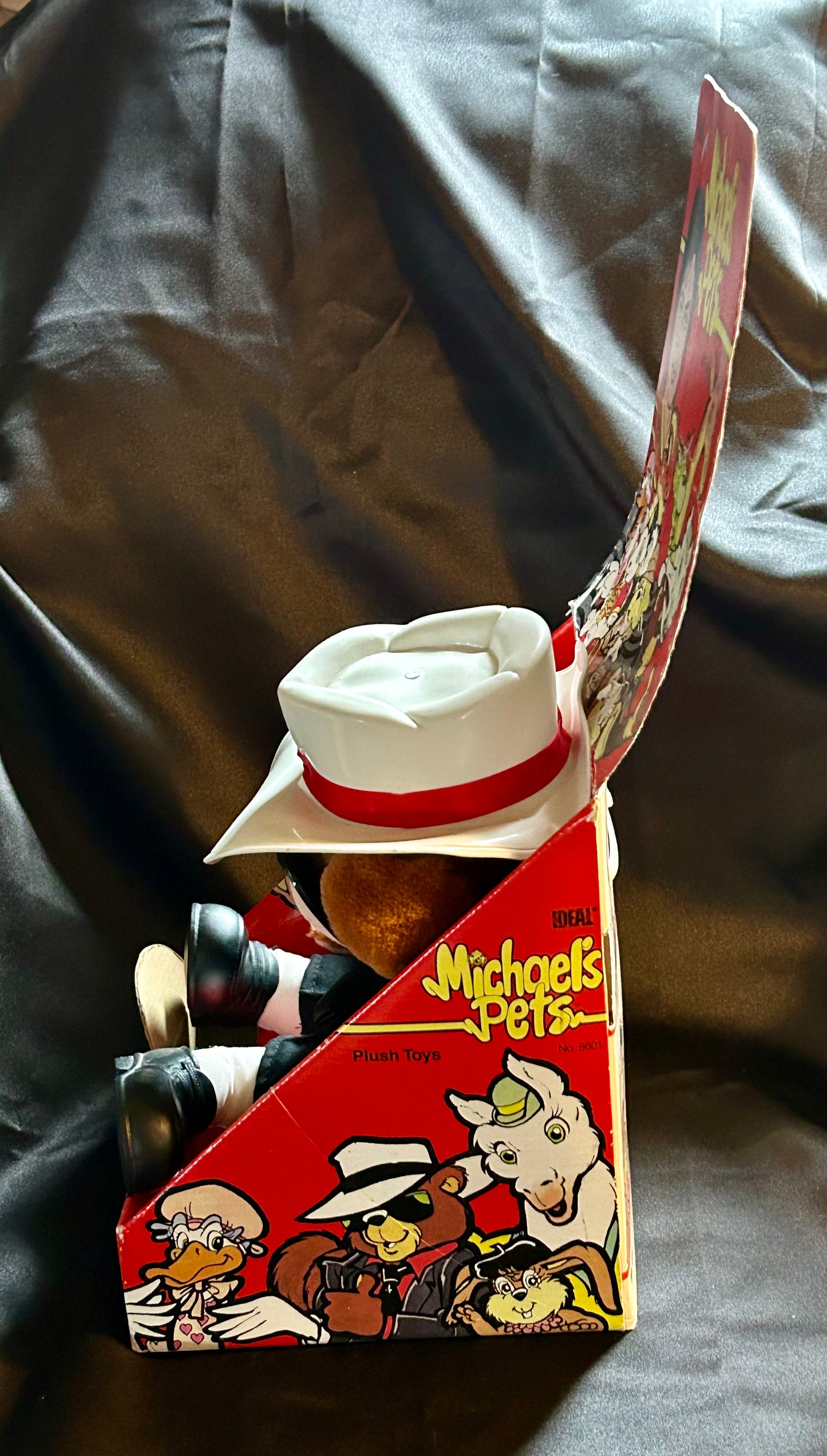 Vintage 1987 Ideal Michael’s Pets Cool Bear Plush Toy Michael Jackson No Tape