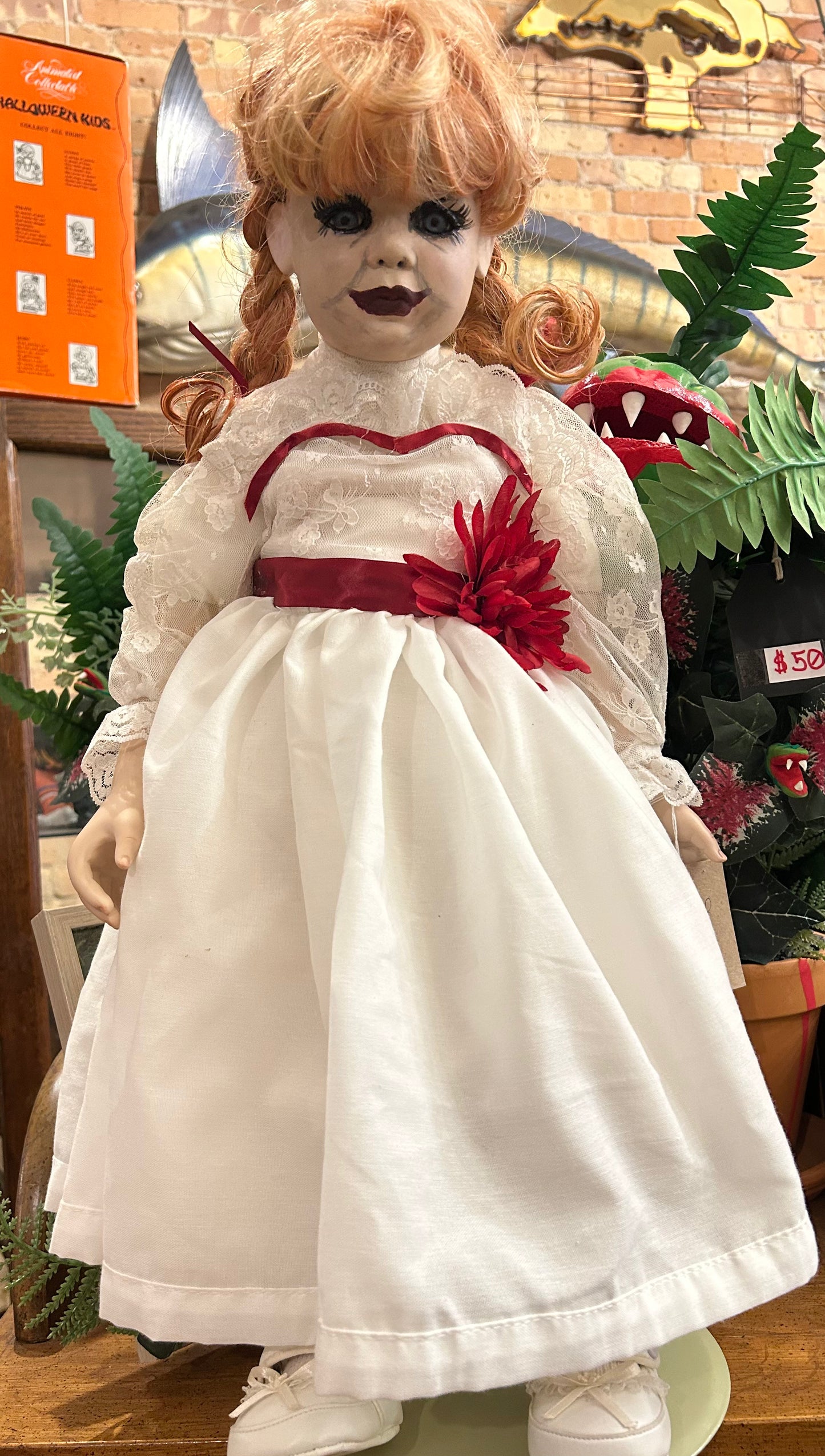 Hand Painted Annabelle Porcelain Doll