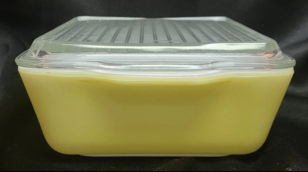 Vintage Pyrex Primary Colors Refrigerator Dish Set Complete 8pc 501 502 503