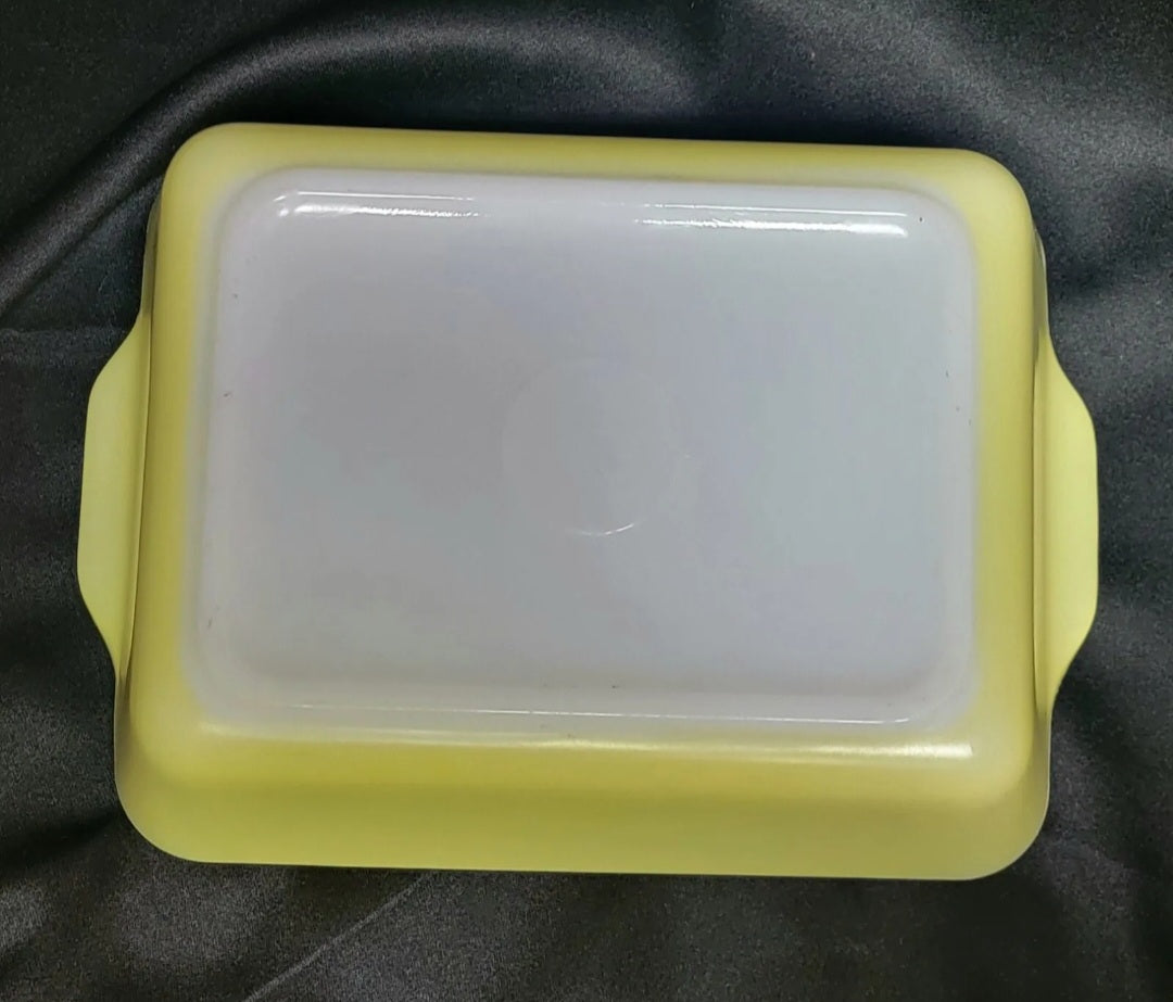 Vintage Pyrex Primary Colors Refrigerator Dish Set Complete 8pc 501 502 503