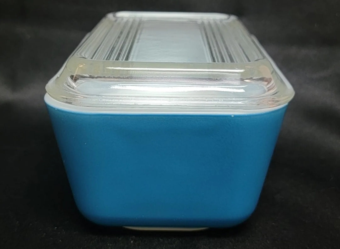 Vintage Pyrex Primary Colors Refrigerator Dish Set Complete 8pc 501 502 503