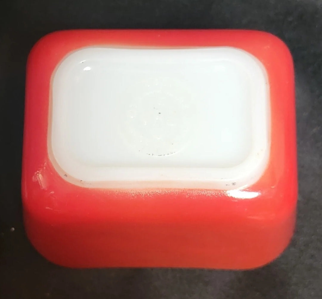 Vintage Pyrex Primary Colors Refrigerator Dish Set Complete 8pc 501 502 503