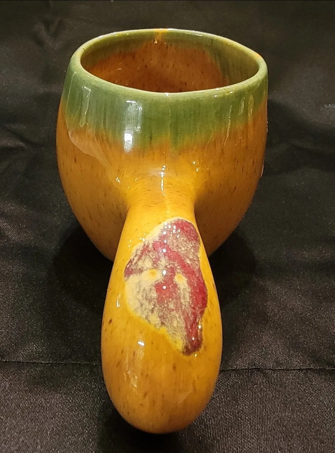 Vintage Set of 2 Popo Galsini Pasadena Gourdware Tiki Gourd Mug