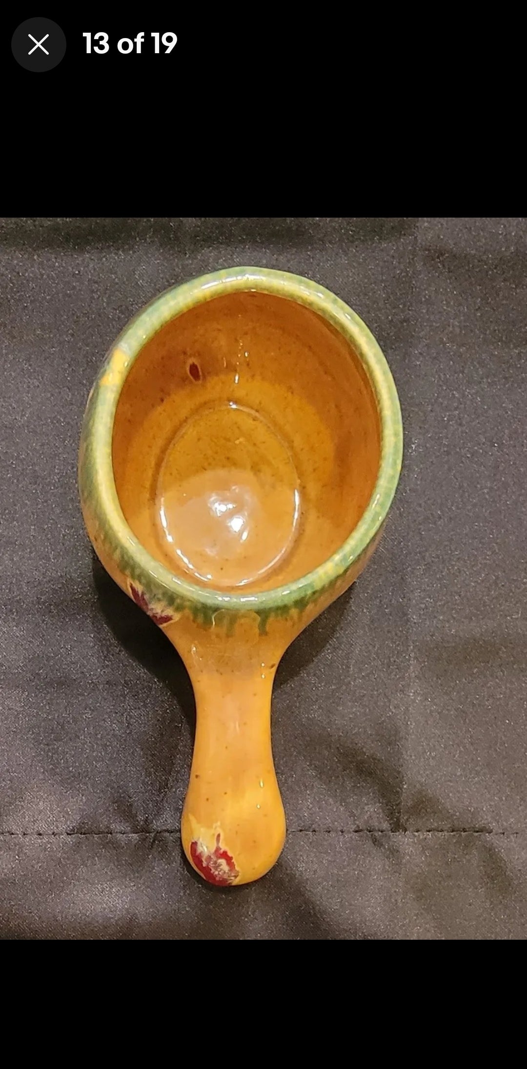 Vintage Set of 2 Popo Galsini Pasadena Gourdware Tiki Gourd Mug
