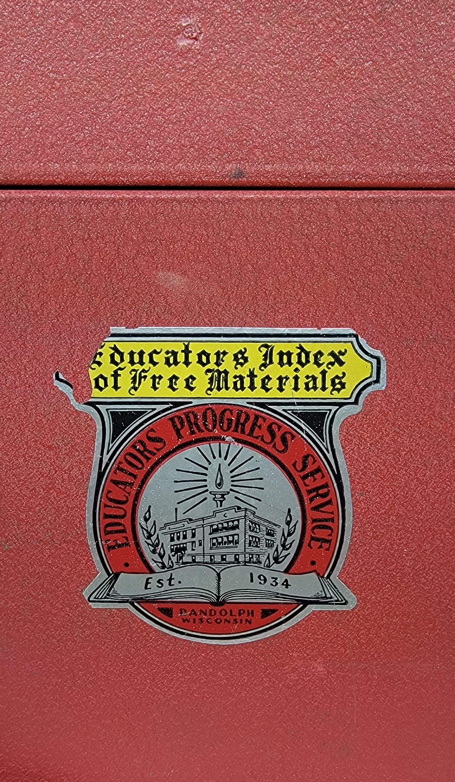 Vintage Educators Inbox Box