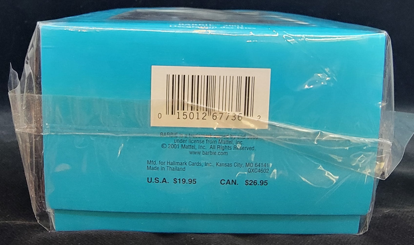 2001 Hallmark Porcelain Barbie Ornament