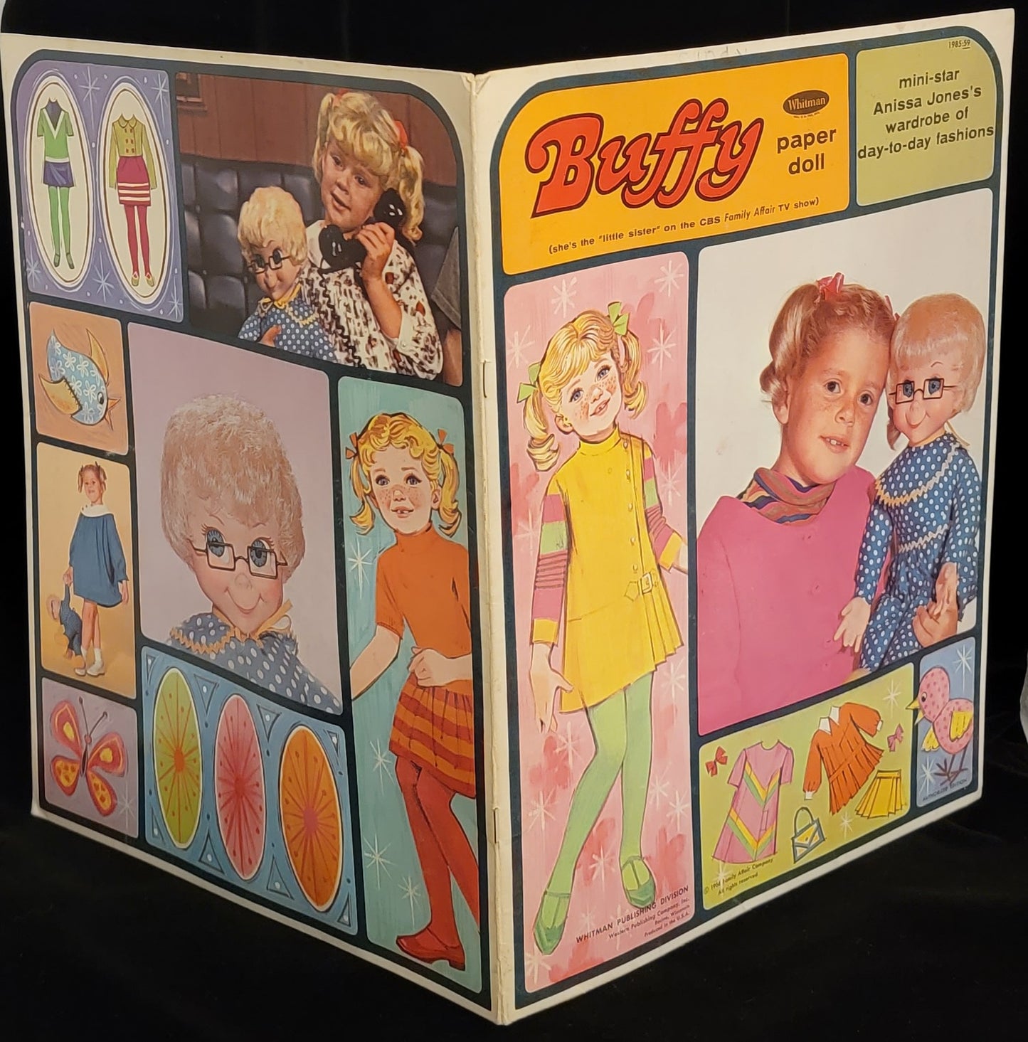1968 Family Affair Buffy Whitman Paper Doll