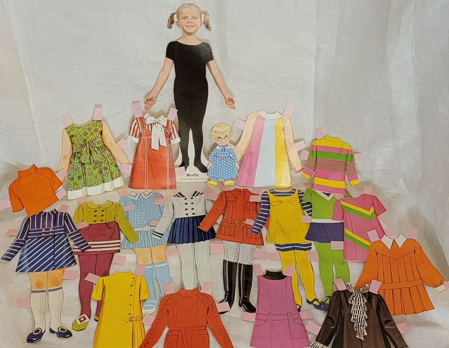 1968 Family Affair Buffy Whitman Paper Doll