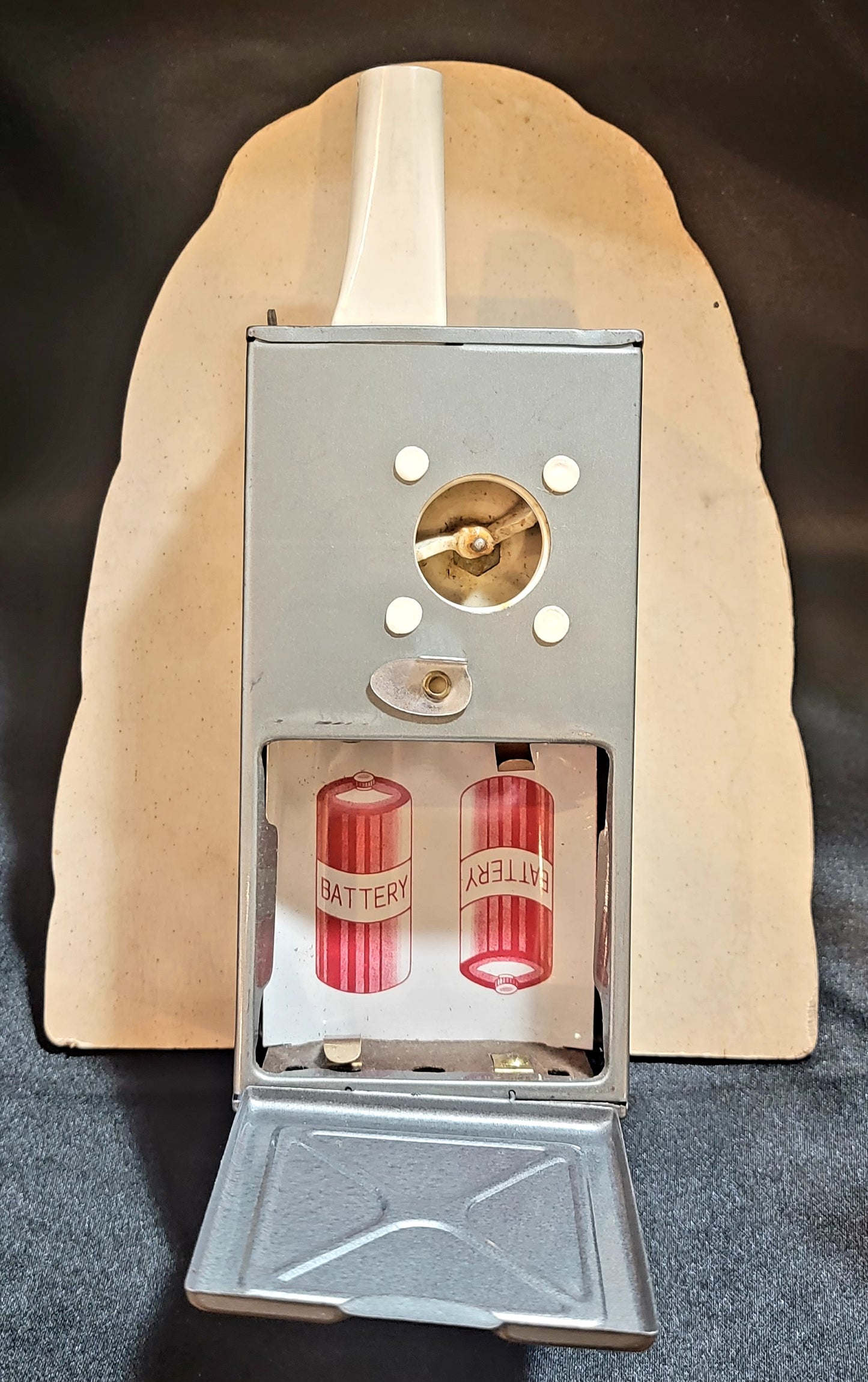 Vintage Japan Battery Operated Floating Satellite Rocket
