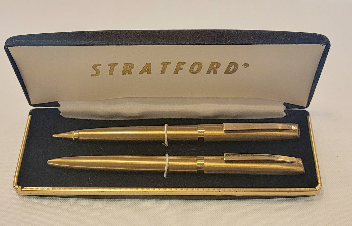 Vintage Straford Zenith Pen And Pencil Set