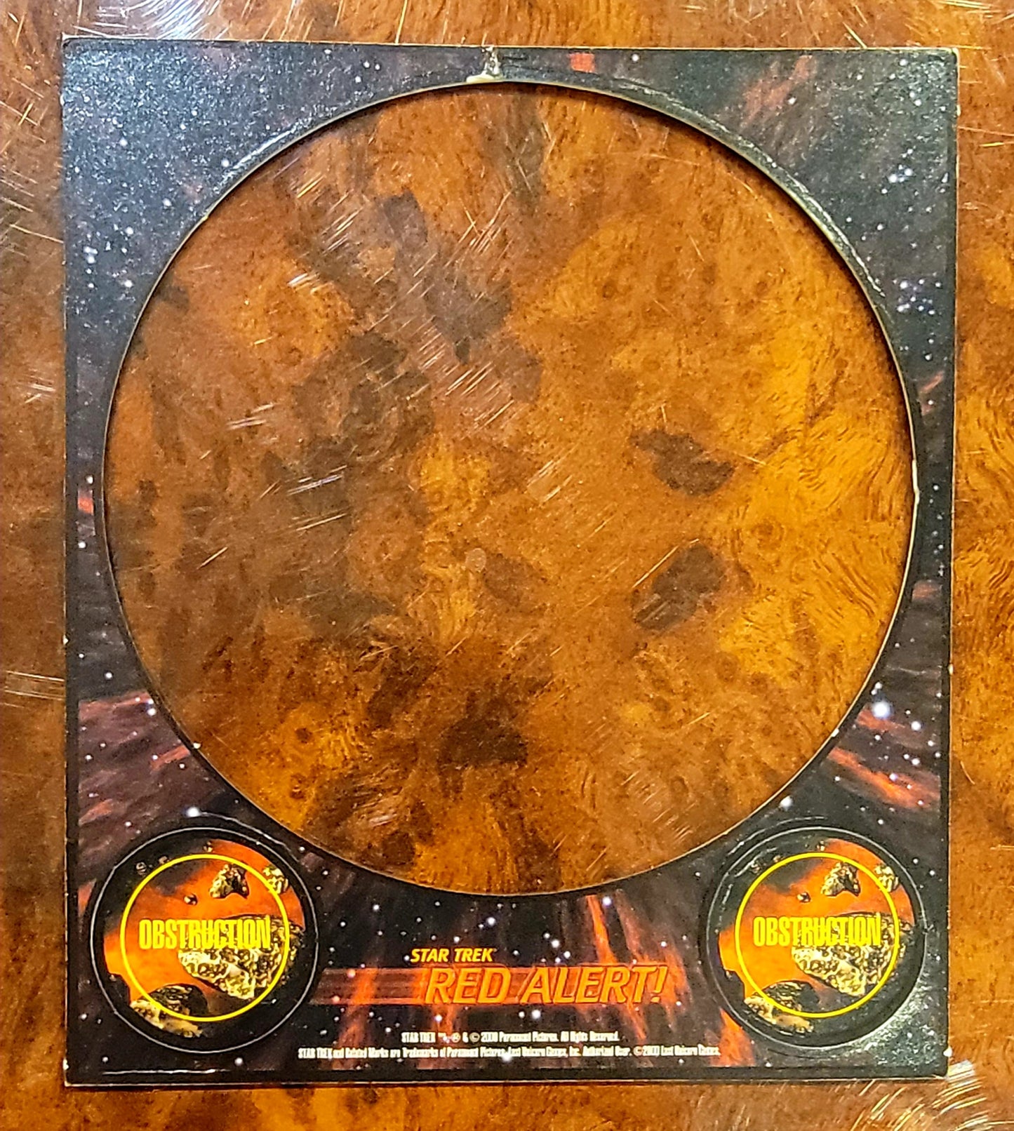 Star Trek Red Alert! Customizable Disk Game Starter Box