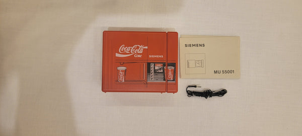Vintage Siemens Coca-Cola Alarm Clock