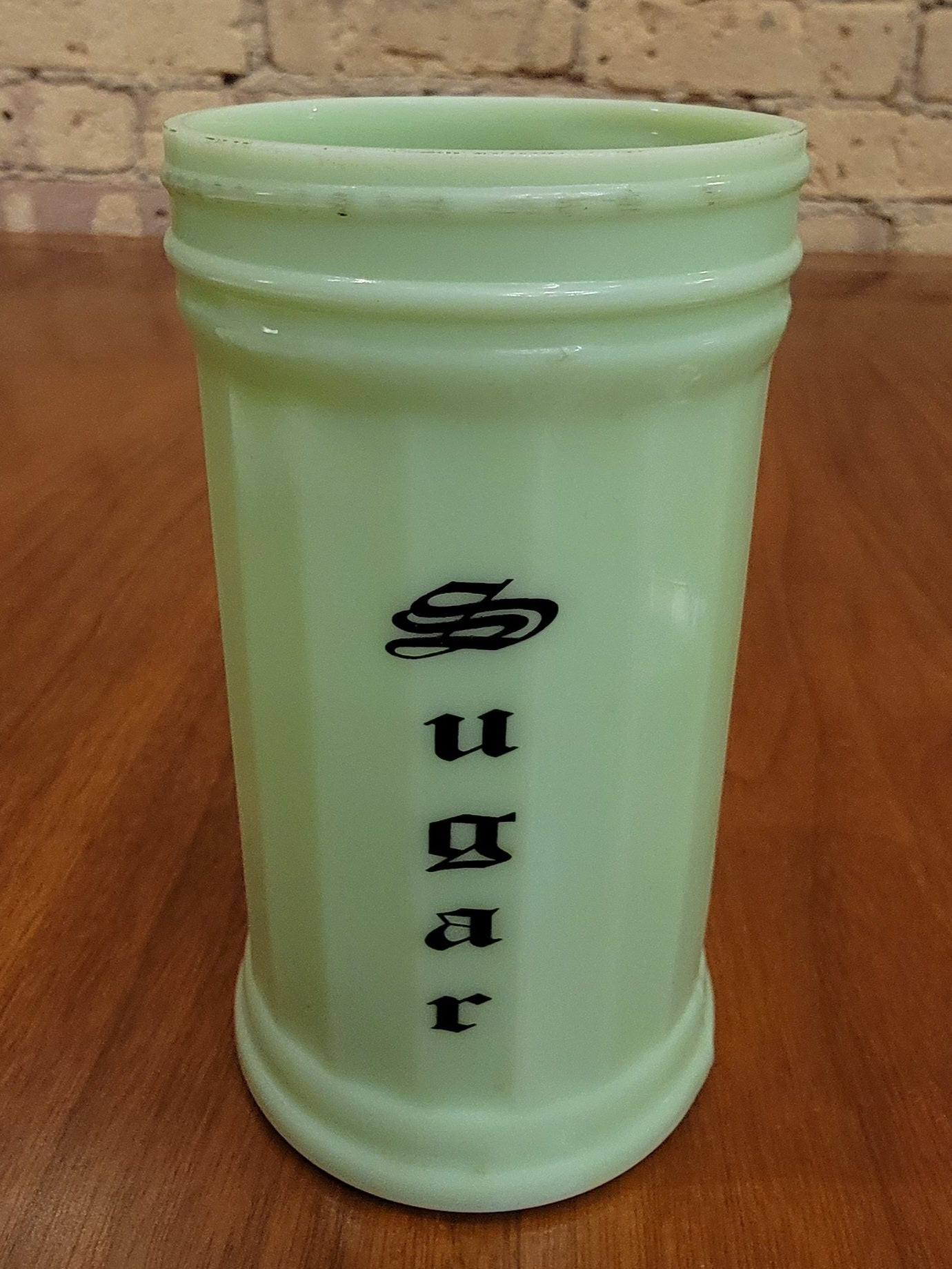 Jadeite Sugar Dispenser