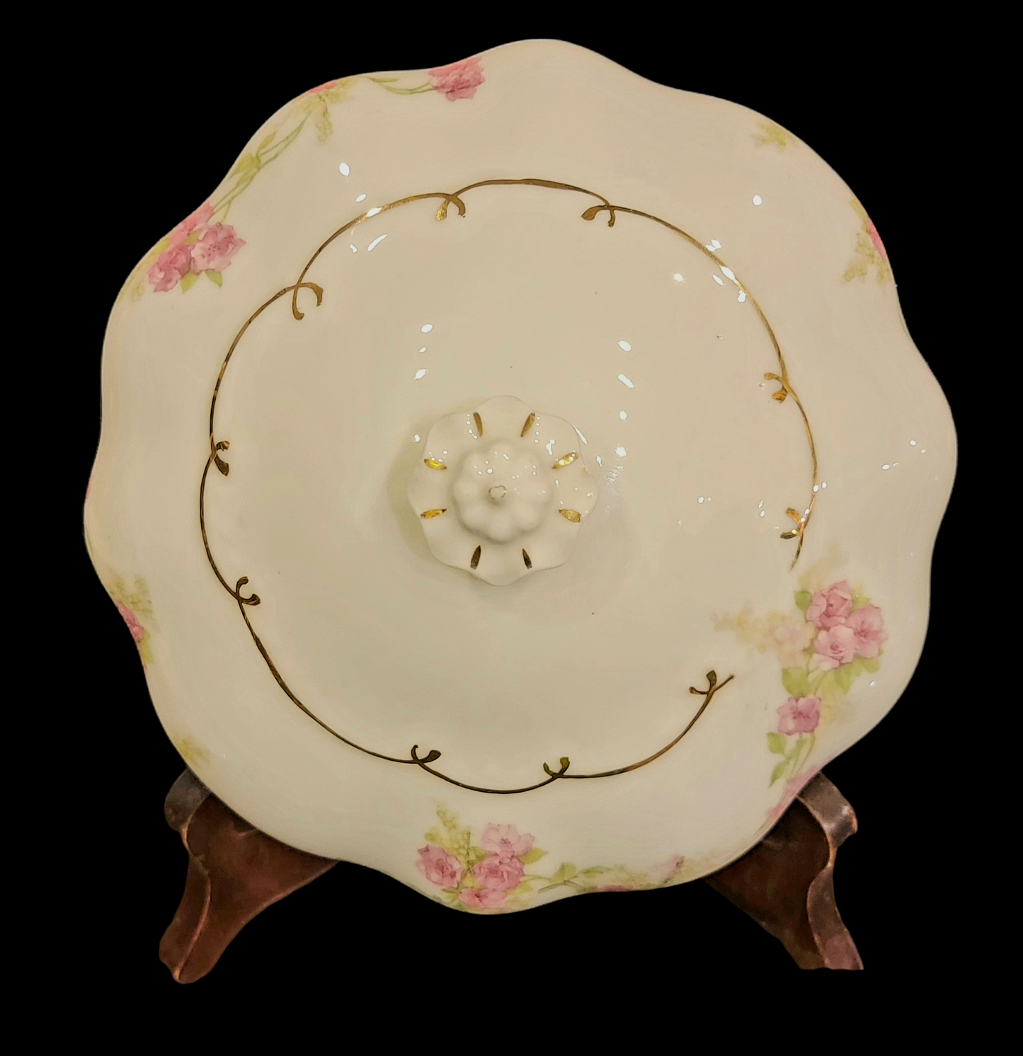 Antique Habsburg Covered Butter Dish
