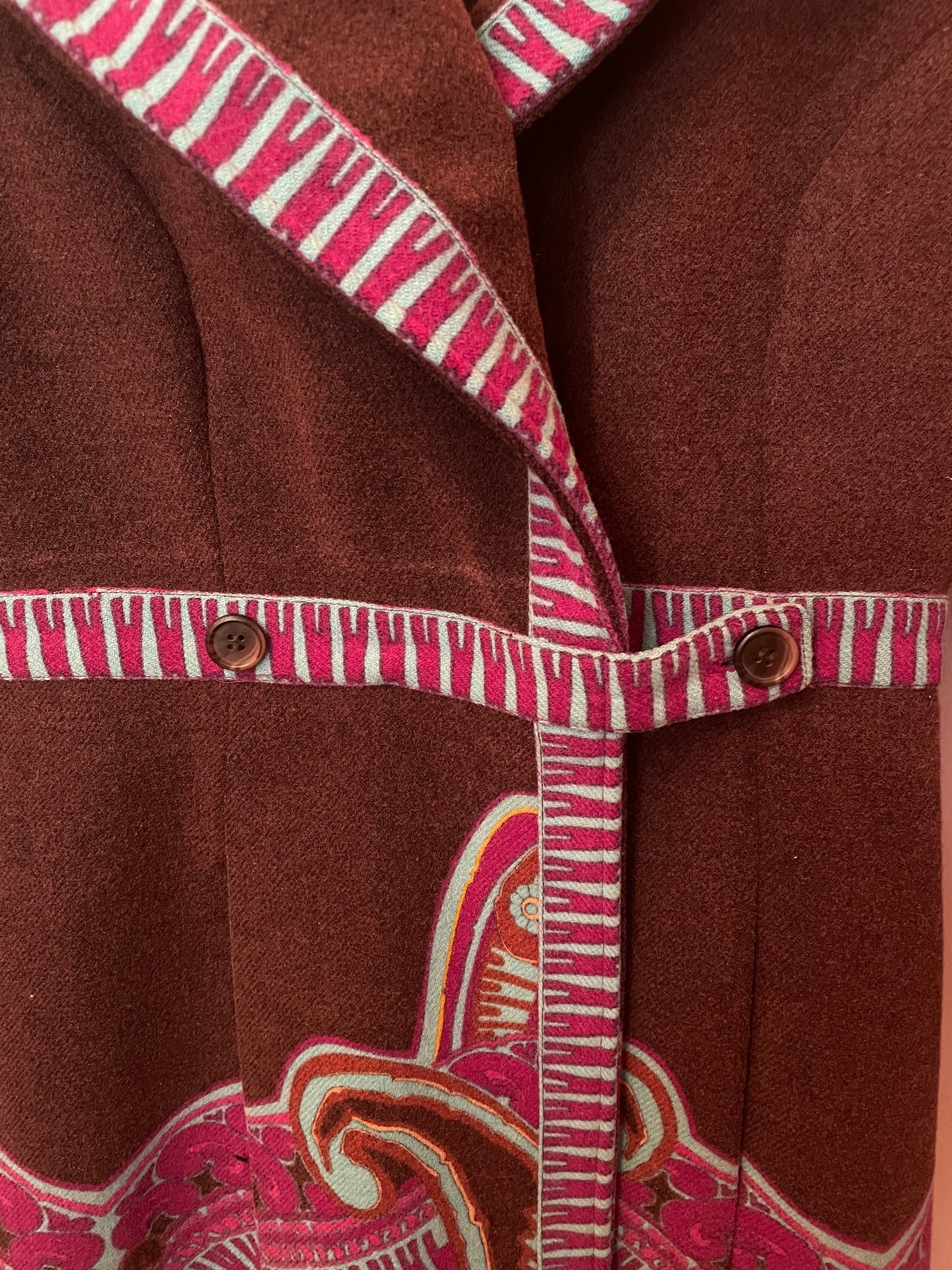 Plenty Wool Multicolored Coat
