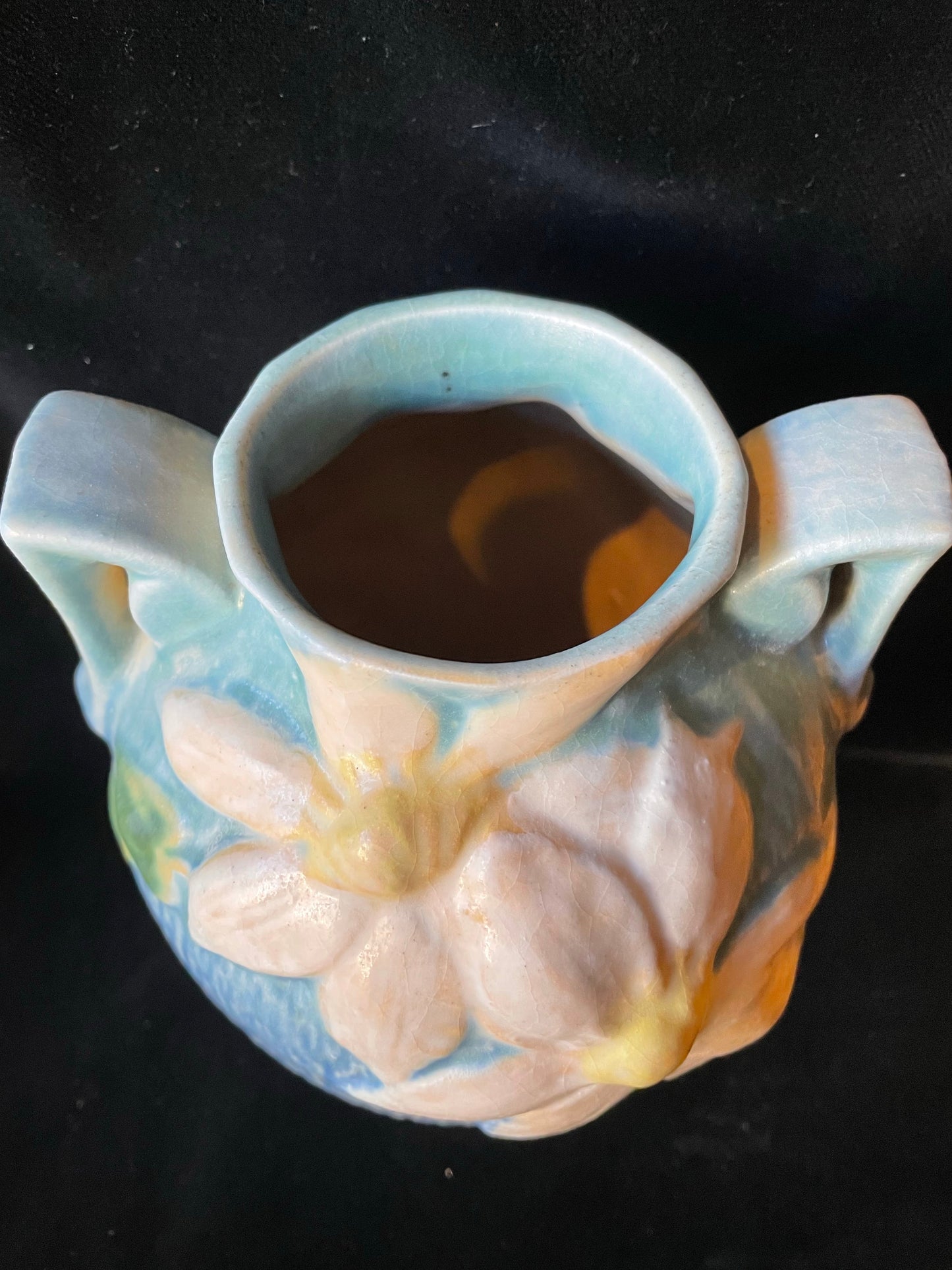 Vintage Roseville Pottery 2 Handle Vase