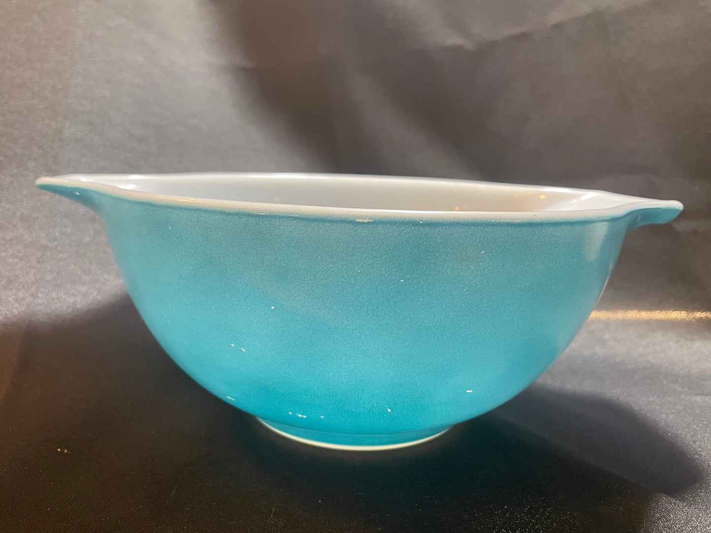 Set of 4 Vintage Pyrex Blue Horizon Cinderella Bowls 441, 442, 443, 444