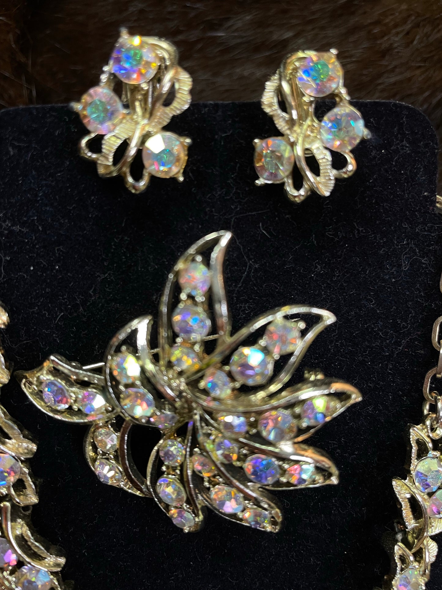 3 Piece Rhinestone Set