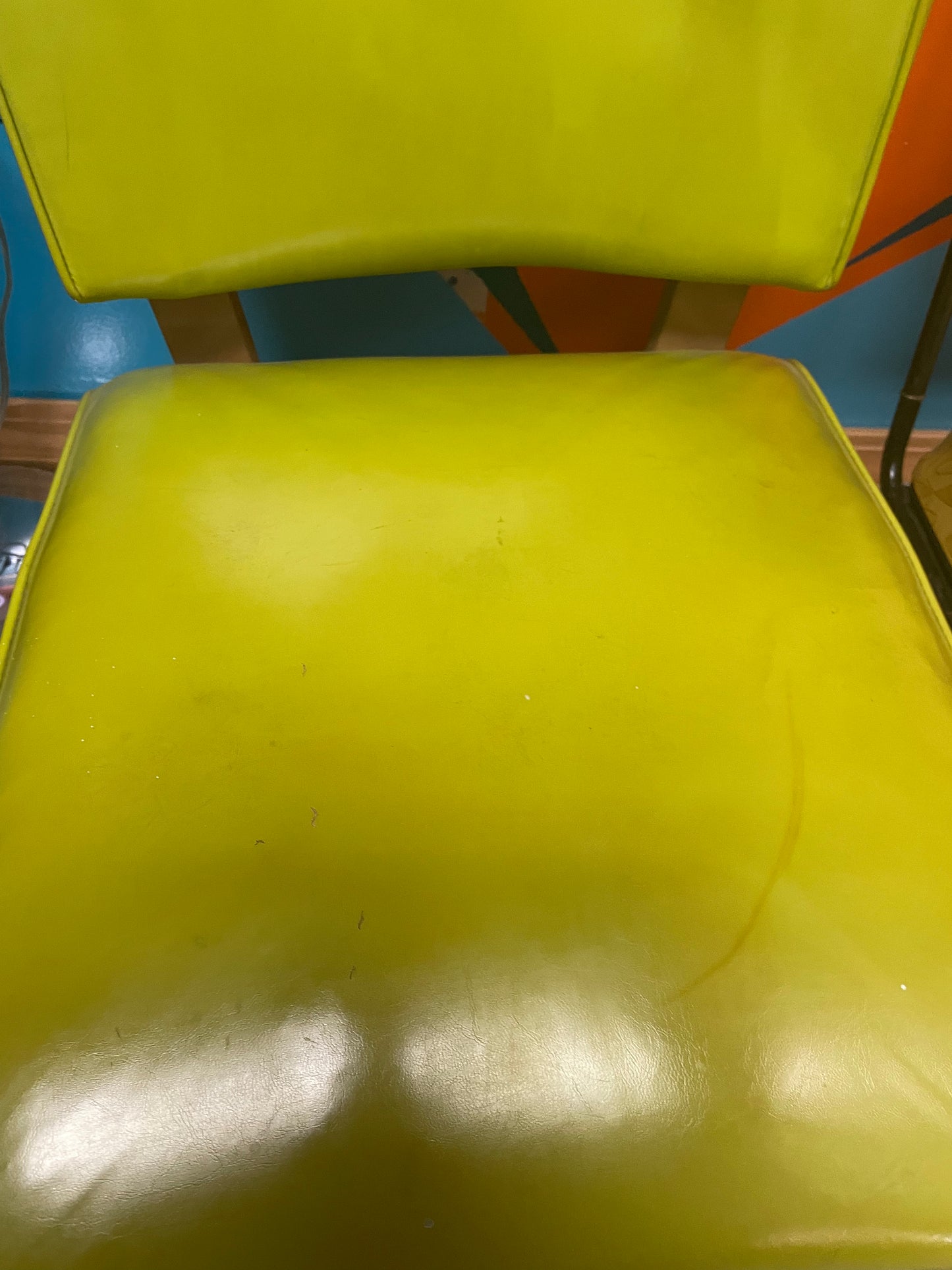 Mid Century Green Modern Chair