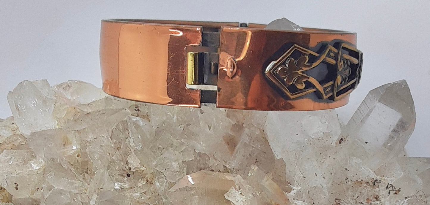 Art Nouveau Copper Bracelet