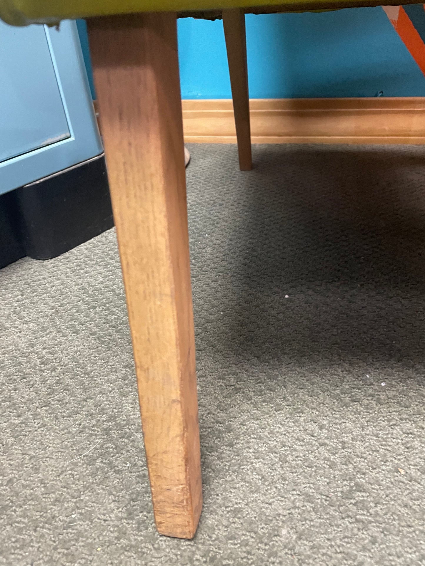 Mid Century Green Modern Chair