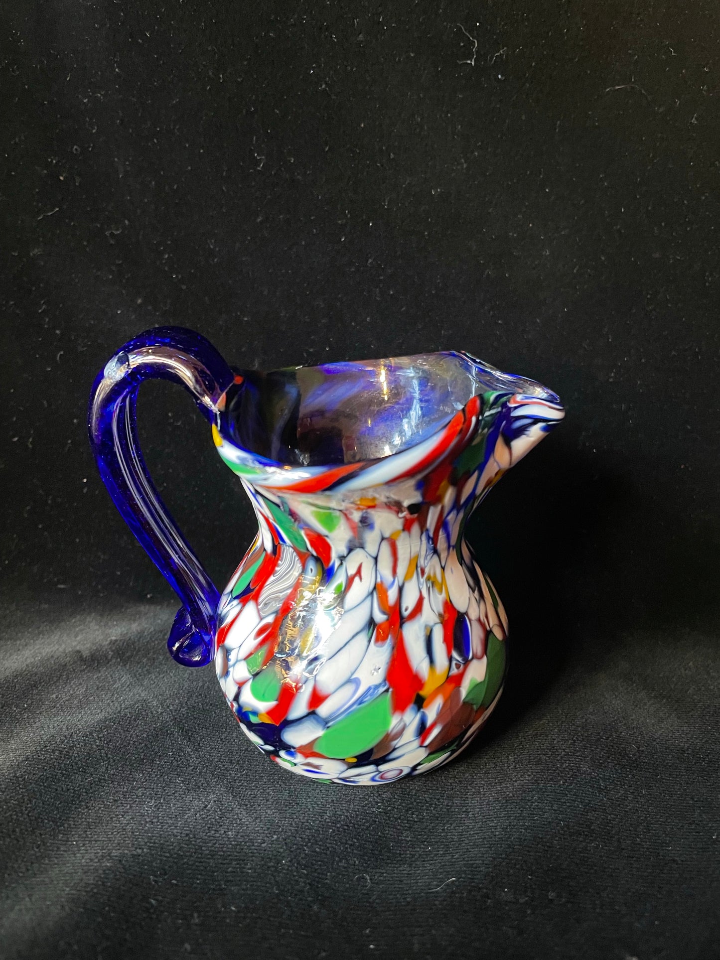 Vintage Murano Milliflori Pitcher