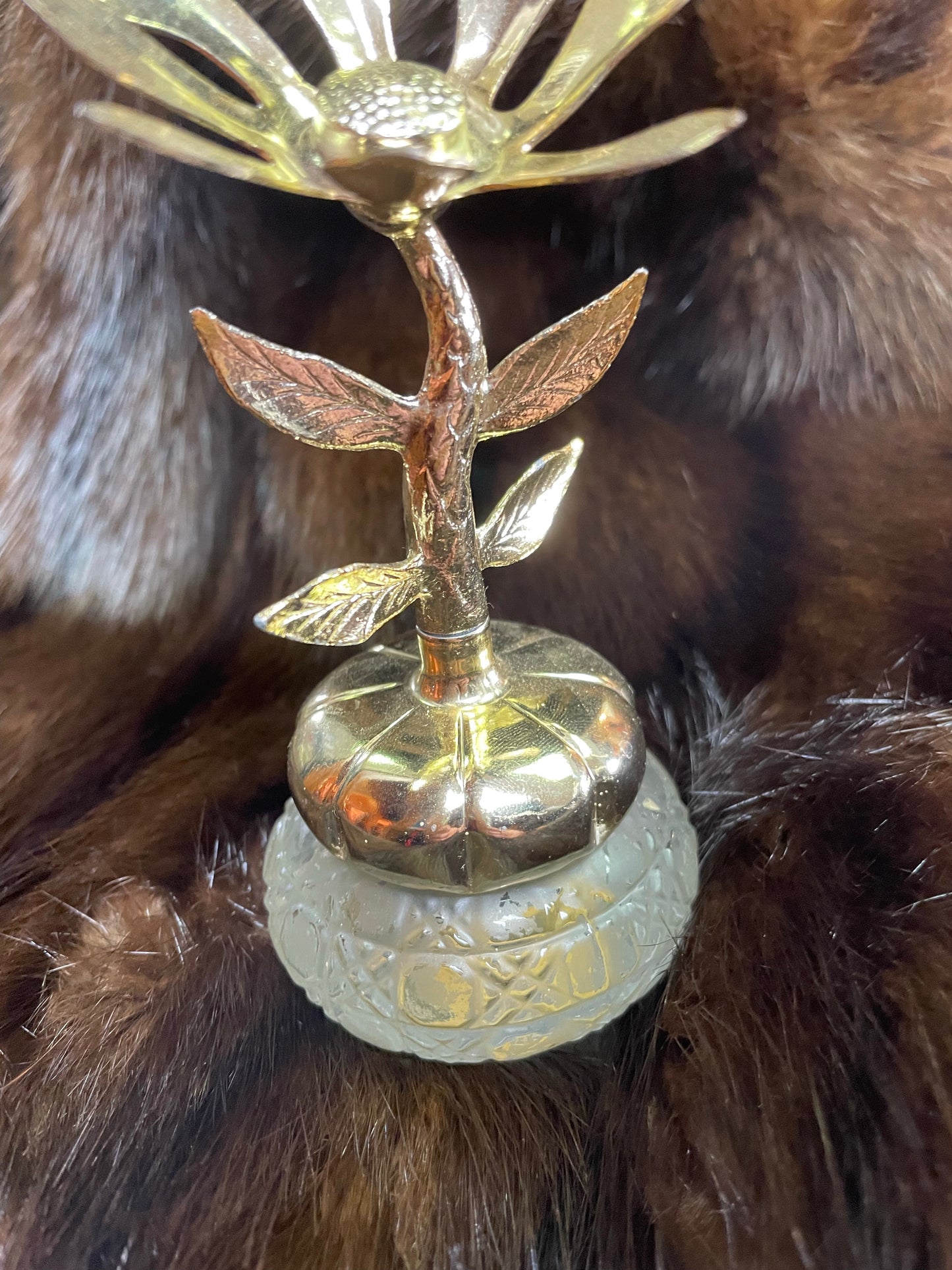 Vintage Avon Sunflower Perfume Bottle