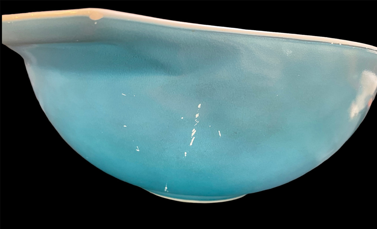 Set of 4 Vintage Pyrex Blue Horizon Cinderella Bowls 441, 442, 443, 444