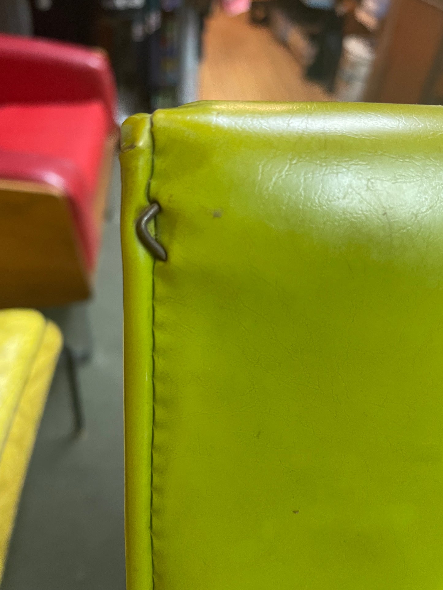 Mid Century Green Modern Chair