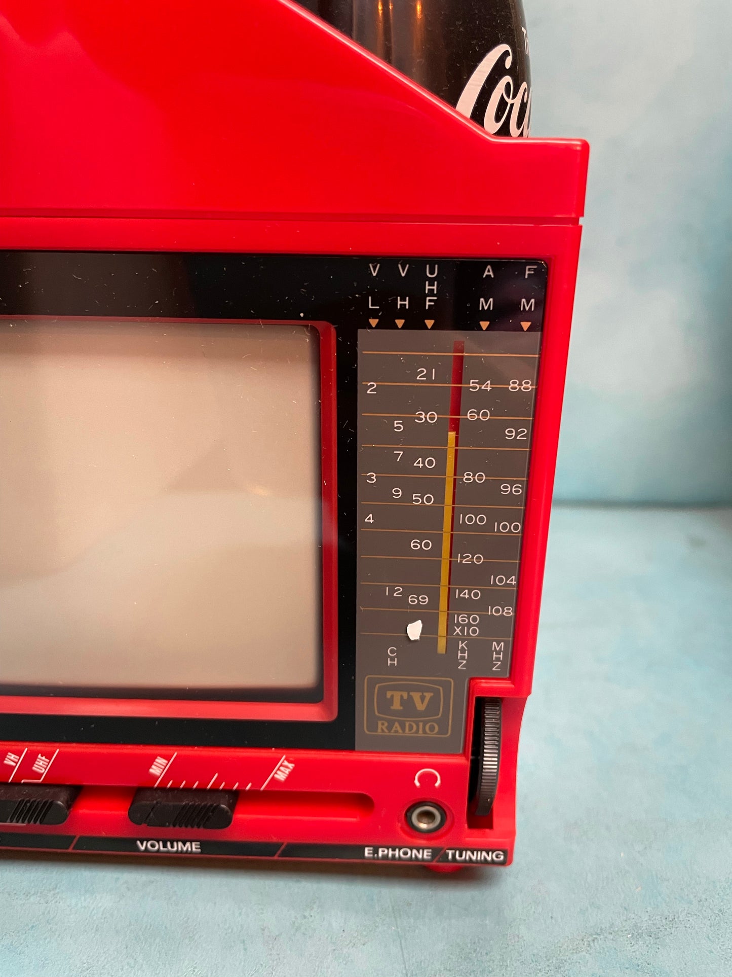 1980’s Coca-Cola TV Radio Combo