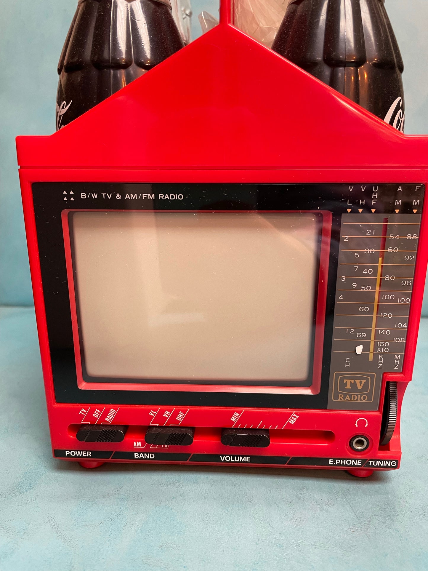 1980’s Coca-Cola TV Radio Combo