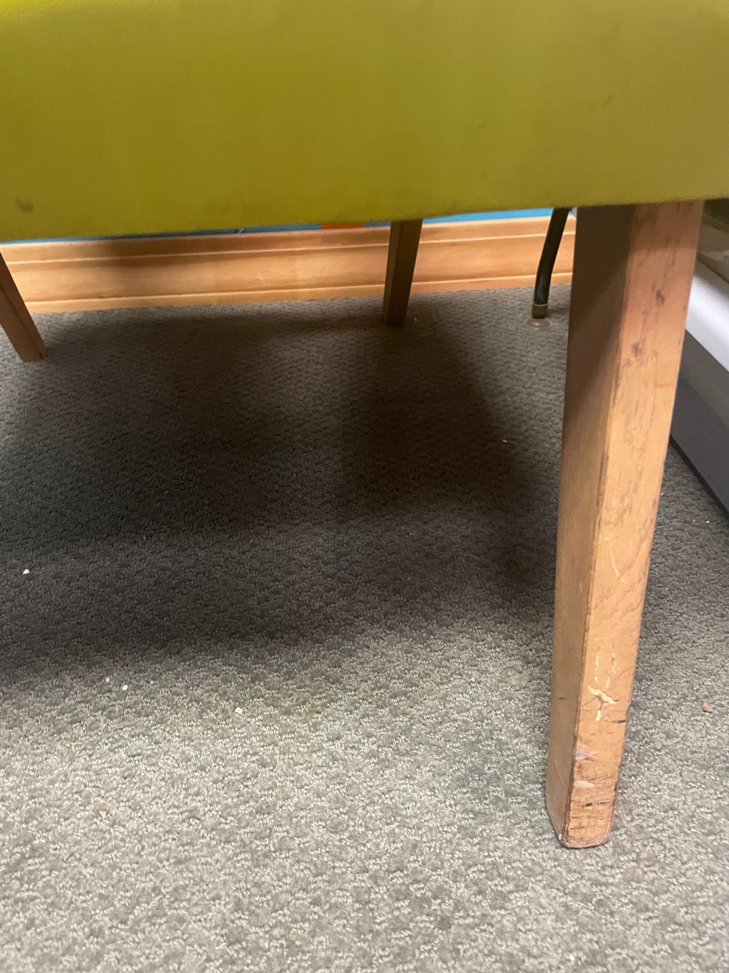 Mid Century Green Modern Chair