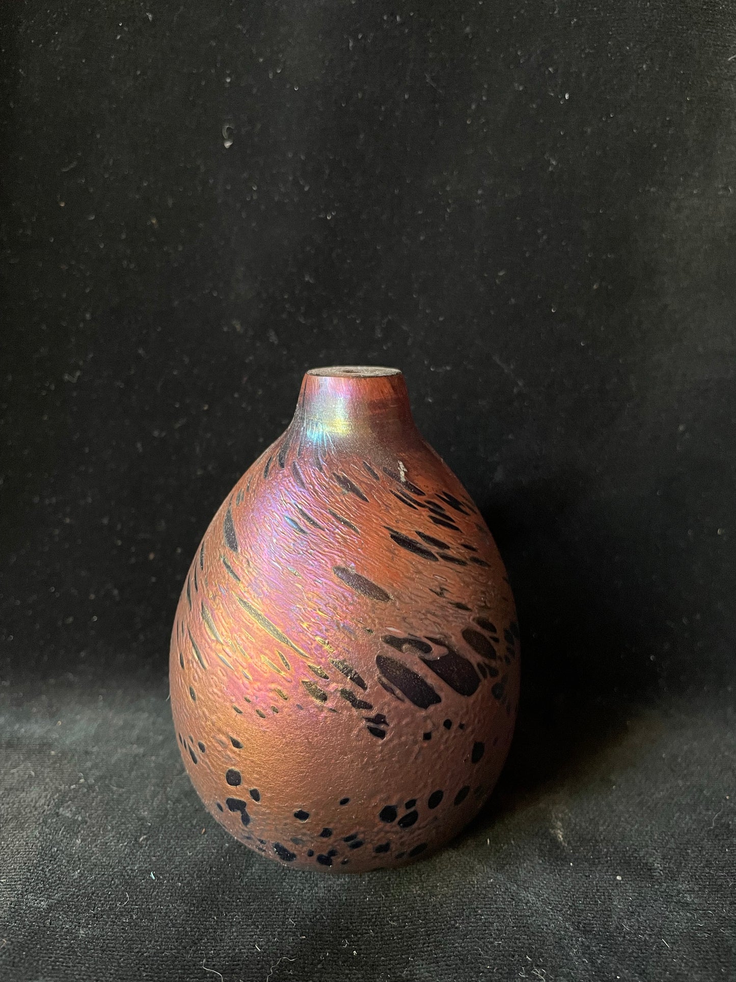 Vintage Brent Cox Aurene Art Glass Vase
