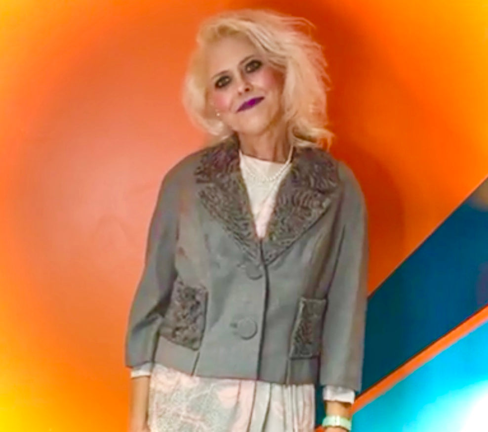 1950’s Vintage Joy of Wheaton Wool & Persian Bomber Jacket