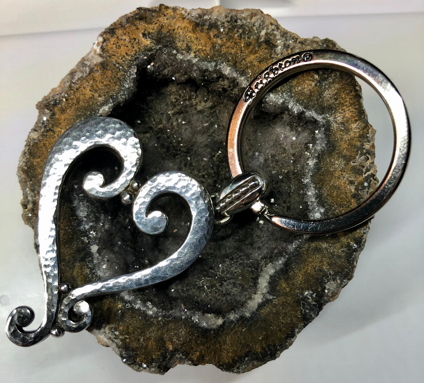 Brighton Heart Keychain Fob