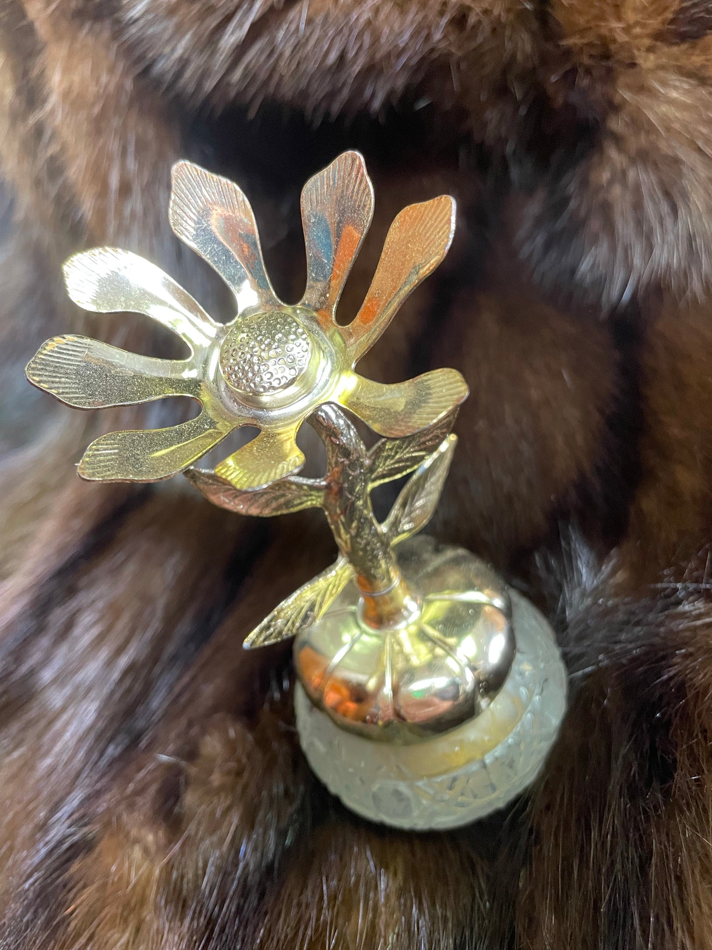 Vintage Avon Sunflower Perfume Bottle