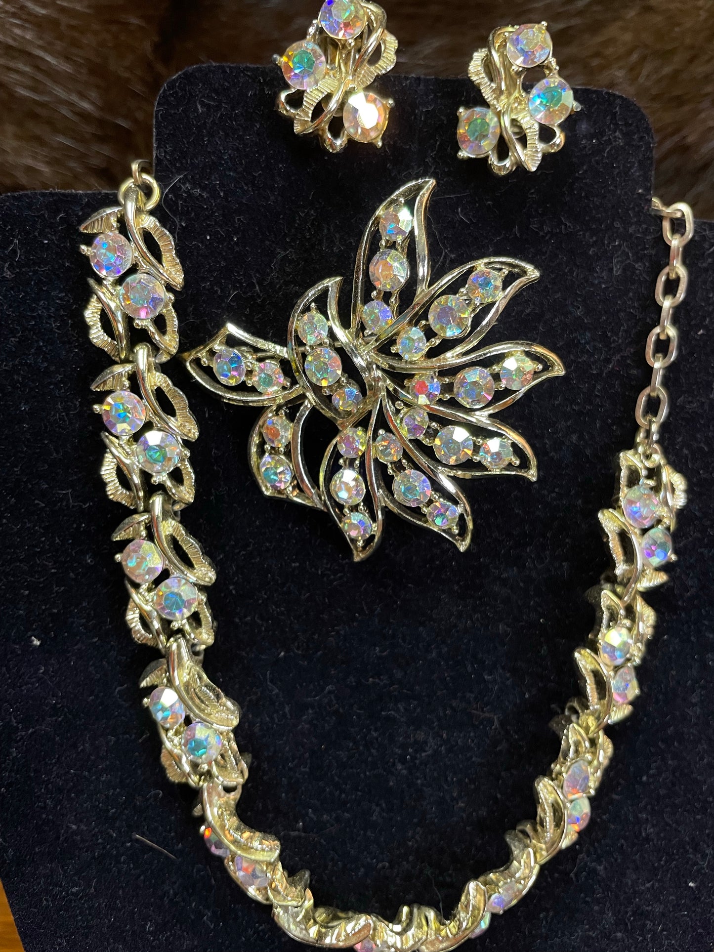 3 Piece Rhinestone Set