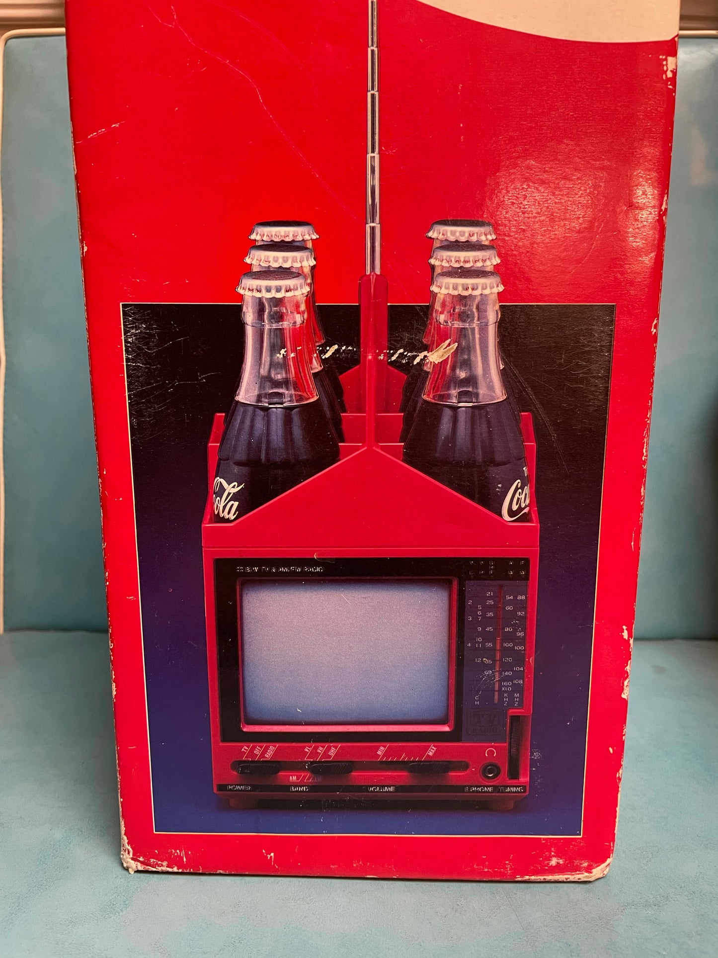 1980’s Coca-Cola TV Radio Combo