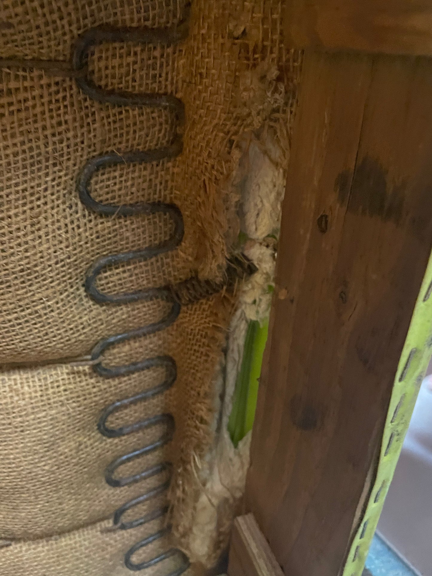 Mid Century Green Modern Chair