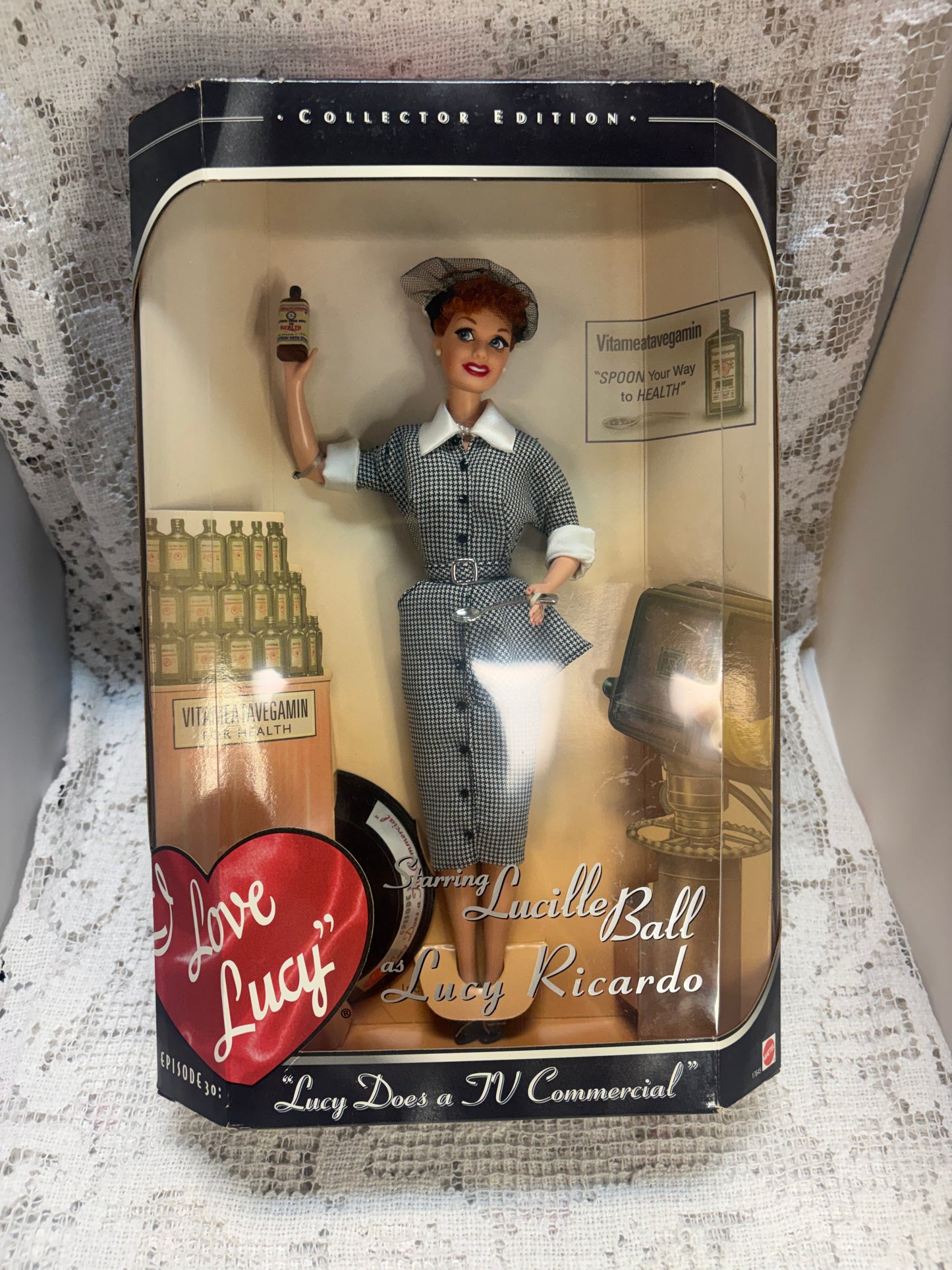 “I Love Lucy” Lucy Does a TV Commercial Mattel Doll Collector Edition