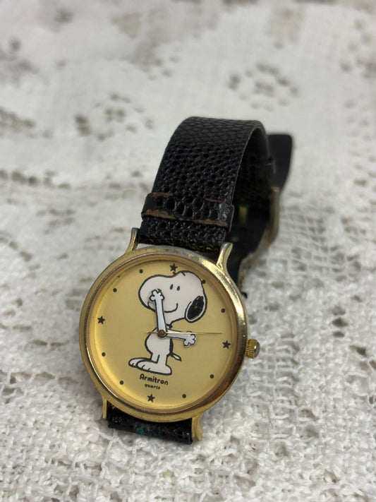 Armitron Quartz Silly Snoopy Watch