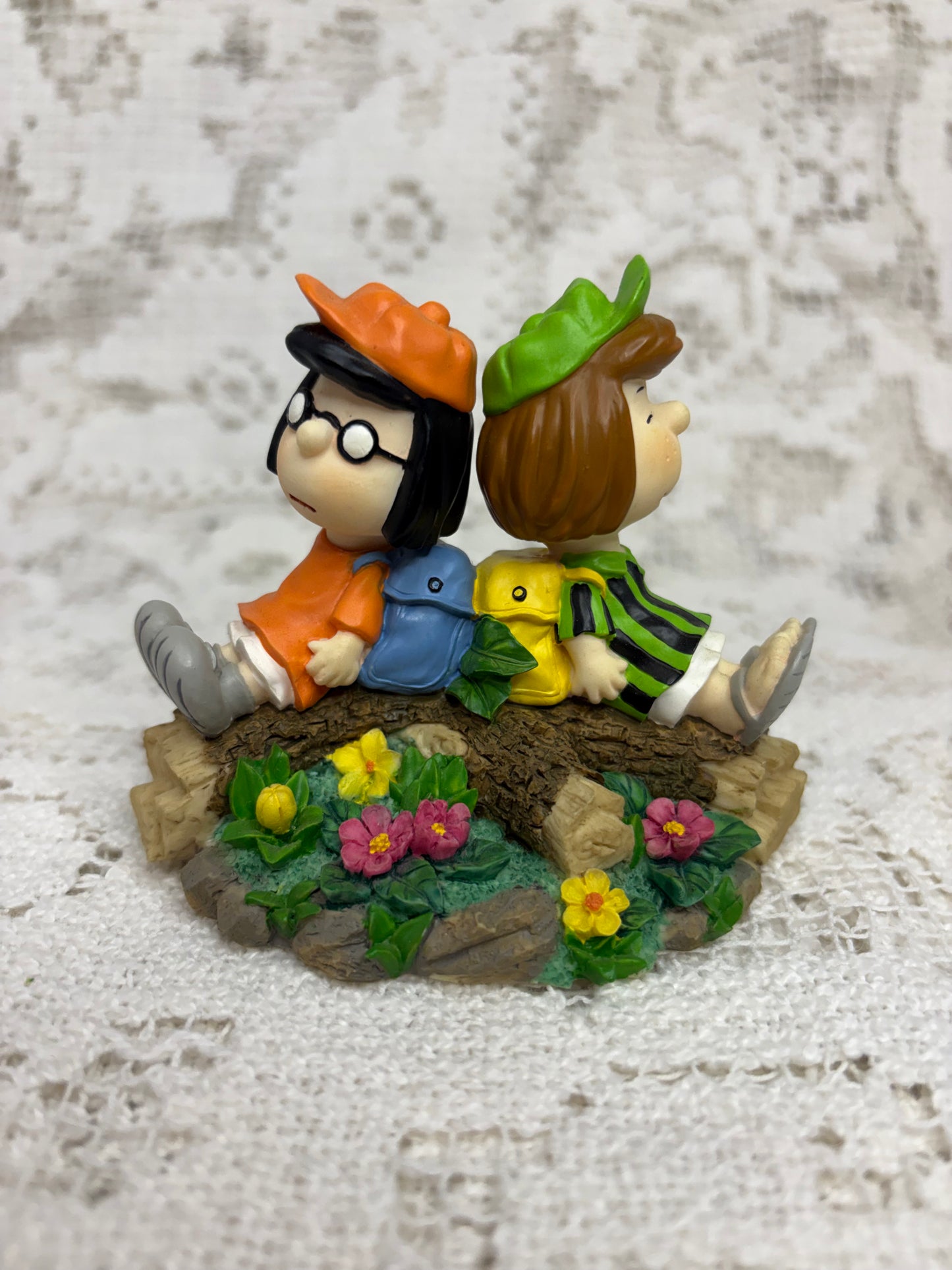 Westland Peanuts Marcie & Peppermint Patty collectible figurine