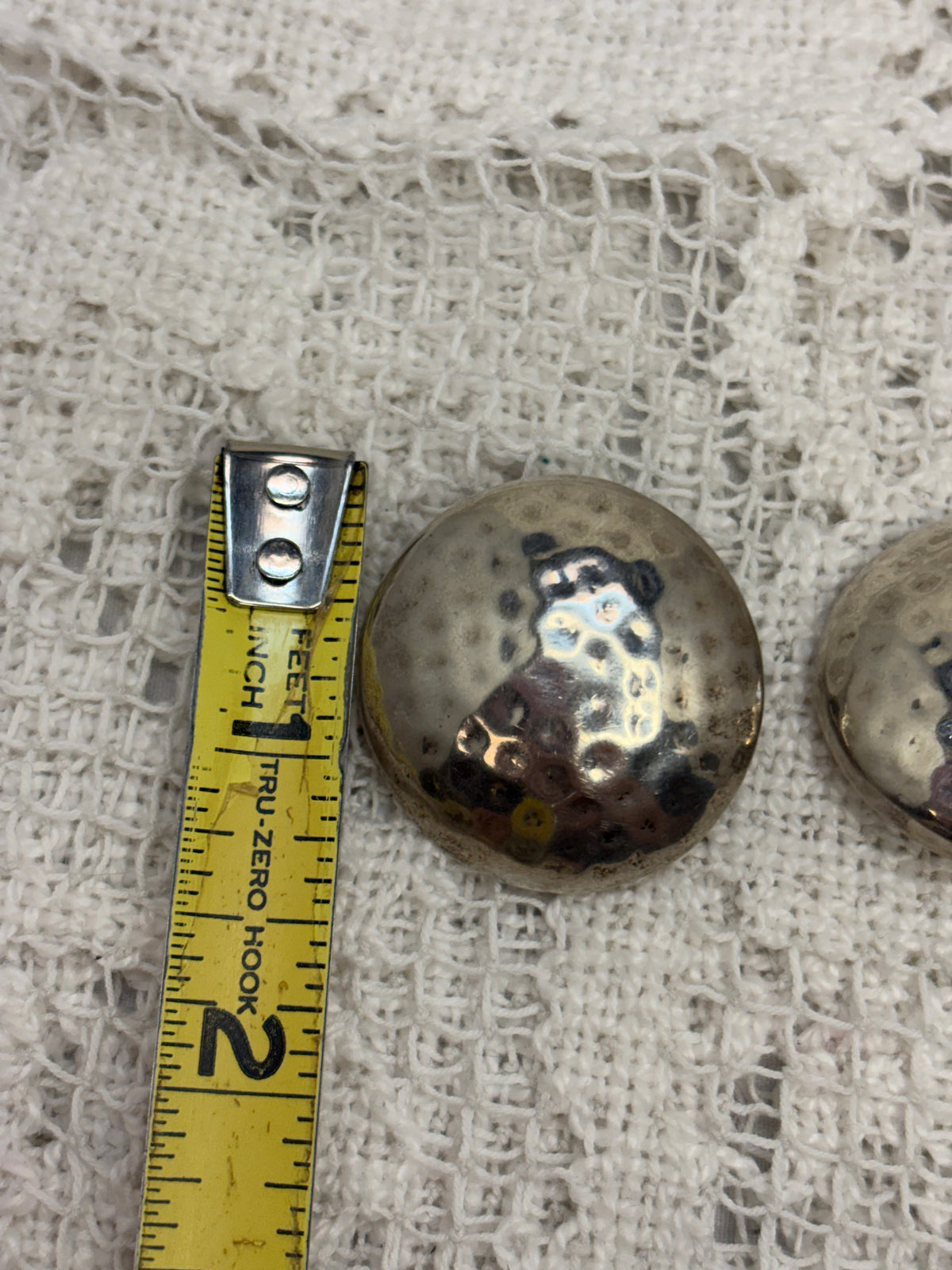Taxco 925 Sterling Silver Clip on Earrings