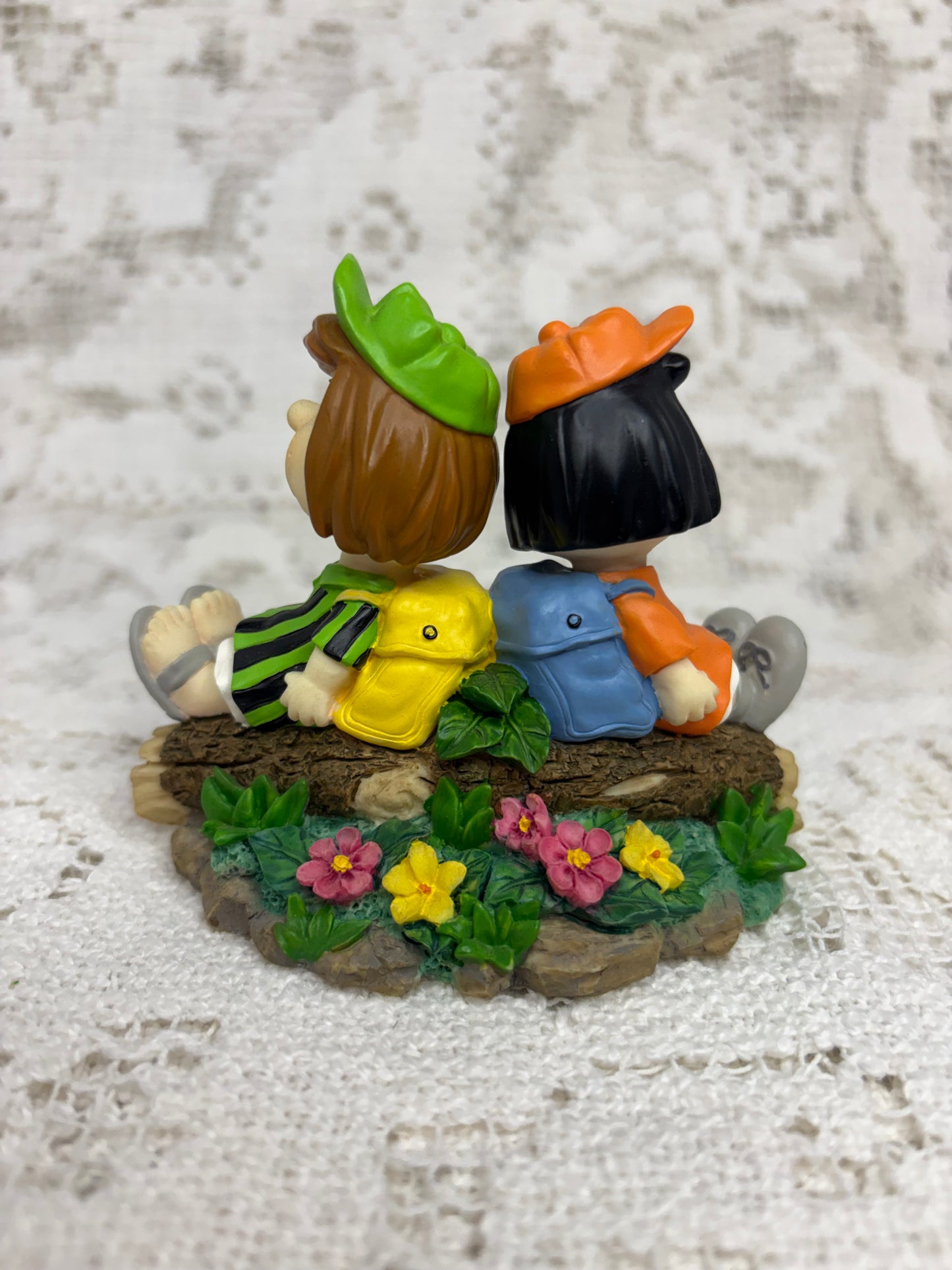 Westland Peanuts Marcie & Peppermint Patty collectible figurine