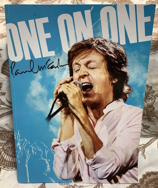 Paul McCartney One On One Concert 2016 Tour Souvenir Program Book