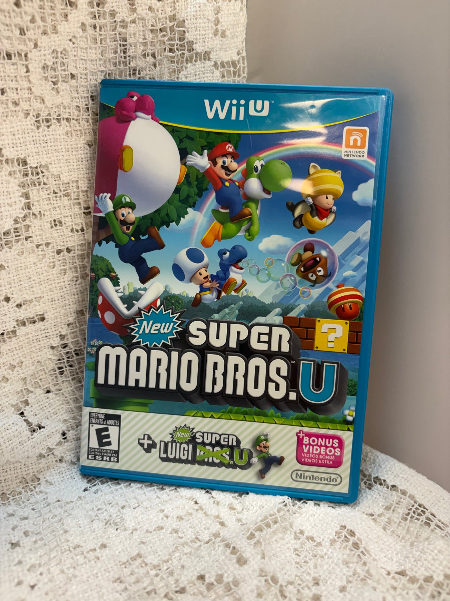 Super Mario Bros.U + Super Luigi.U Nintendo Wii Game