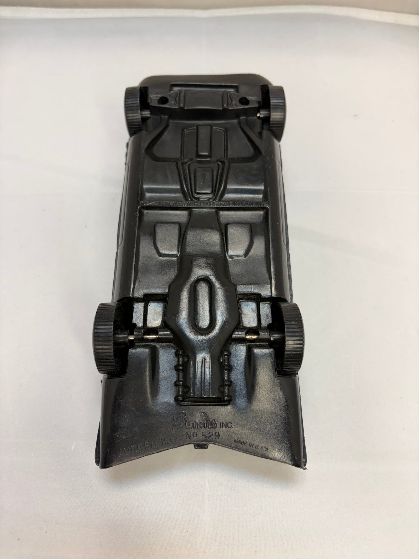 Vintage 1970’s Simm’s inc. N.529 Batmobile with Batman & Robin toy car