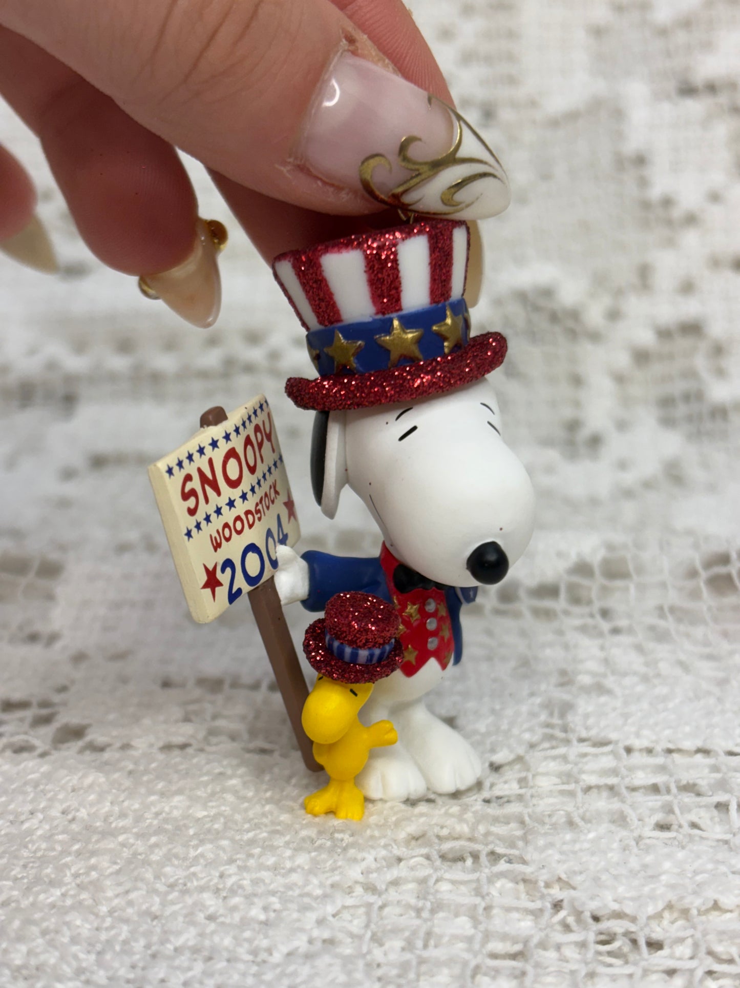 2004 Hallmark Snoopy “The Winning Ticket” Keepsake Ornament