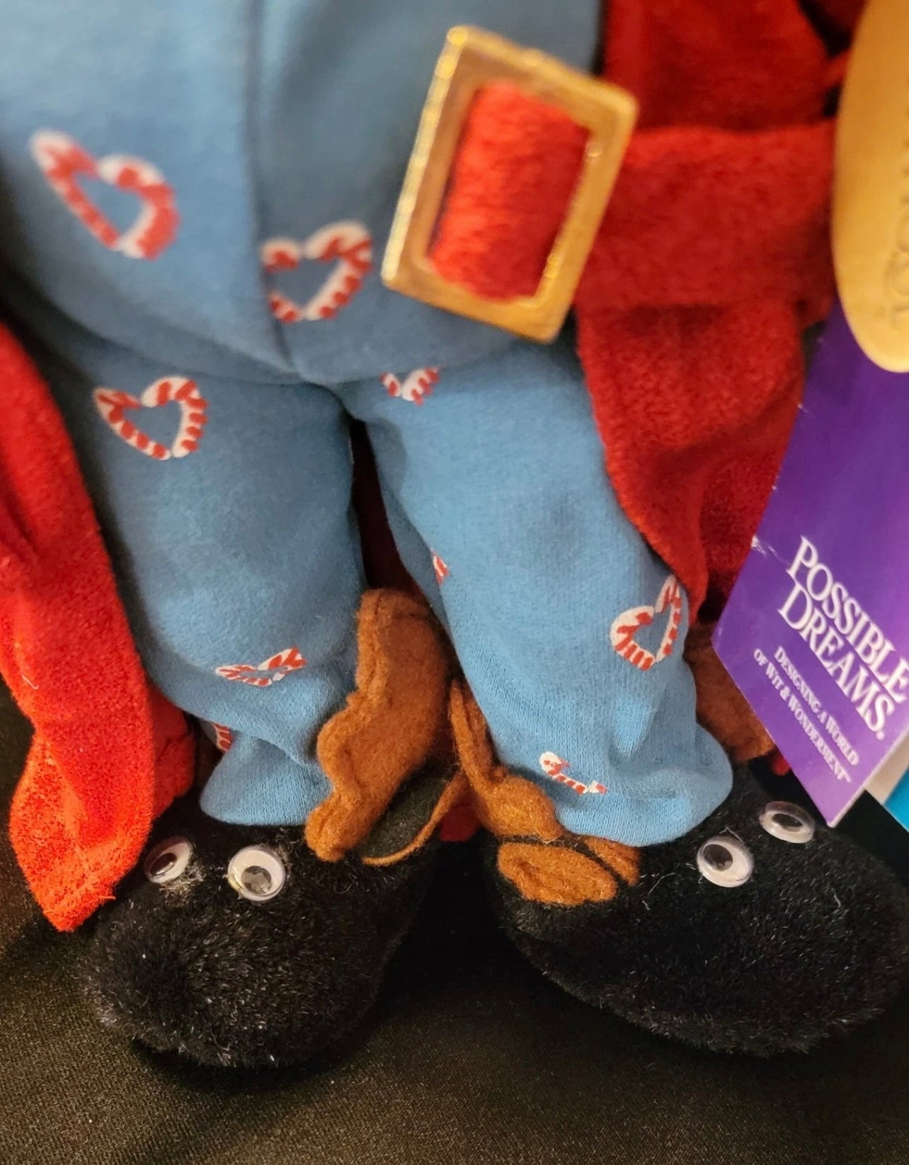 Vintage Possible Dreams Clothtique Nighty Night Nick Santa Claus Figurine